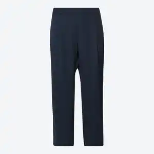 Damen-Stoffhose mit Gummizug, große Größen