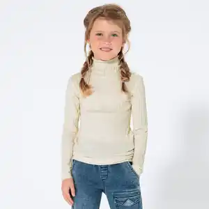Kinder-Mädchen-Rollkragen-Shirt