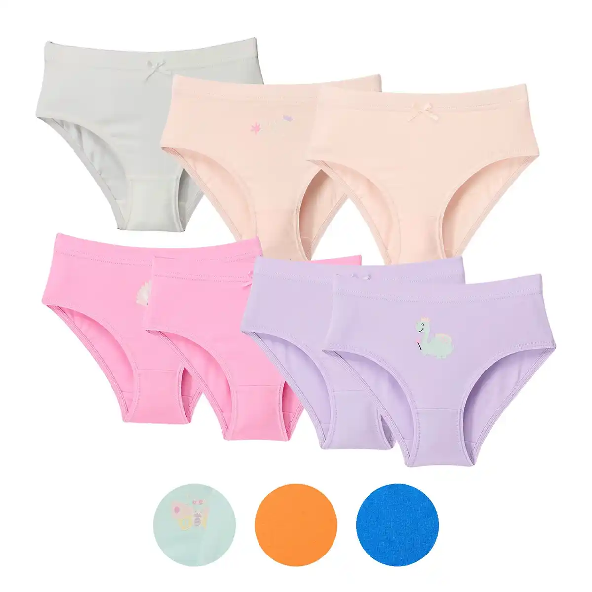 Bild 1 von LILY & DAN Kleinkinder-Unterhosen, 4er/7er-Pack