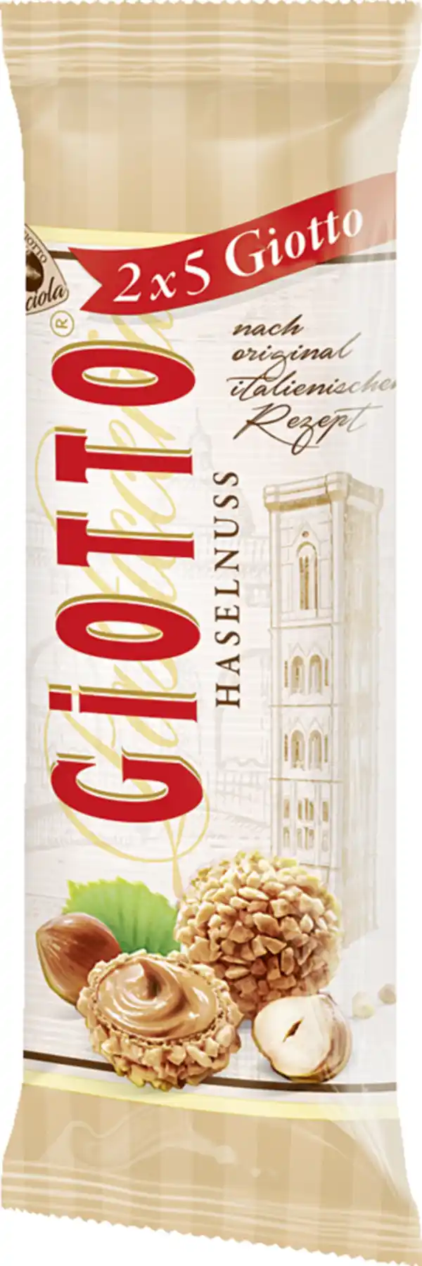 Bild 2 von Ferrero Giotto Haselnuss, 43 g 2x5 Giotto