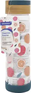 IDEENWELT Glastrinkflasche Früchte 500ml