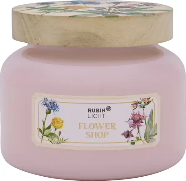 Bild 2 von RUBIN LICHT DG mit blumenbedrucktem Holzdeckel rosa/