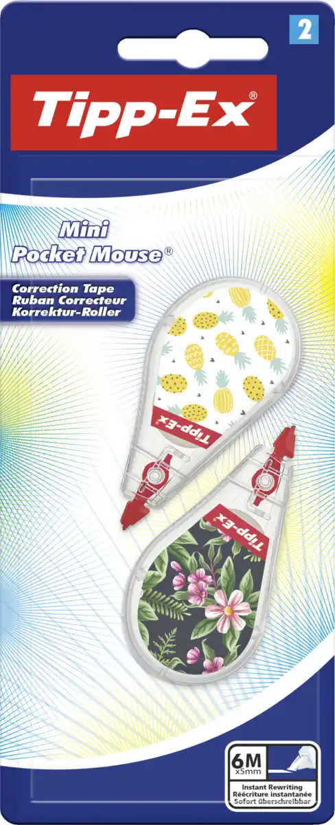 Bild 1 von BIC Tipp-Ex Korrekturroller Mini Pocket Mouse Dekor, 12 m