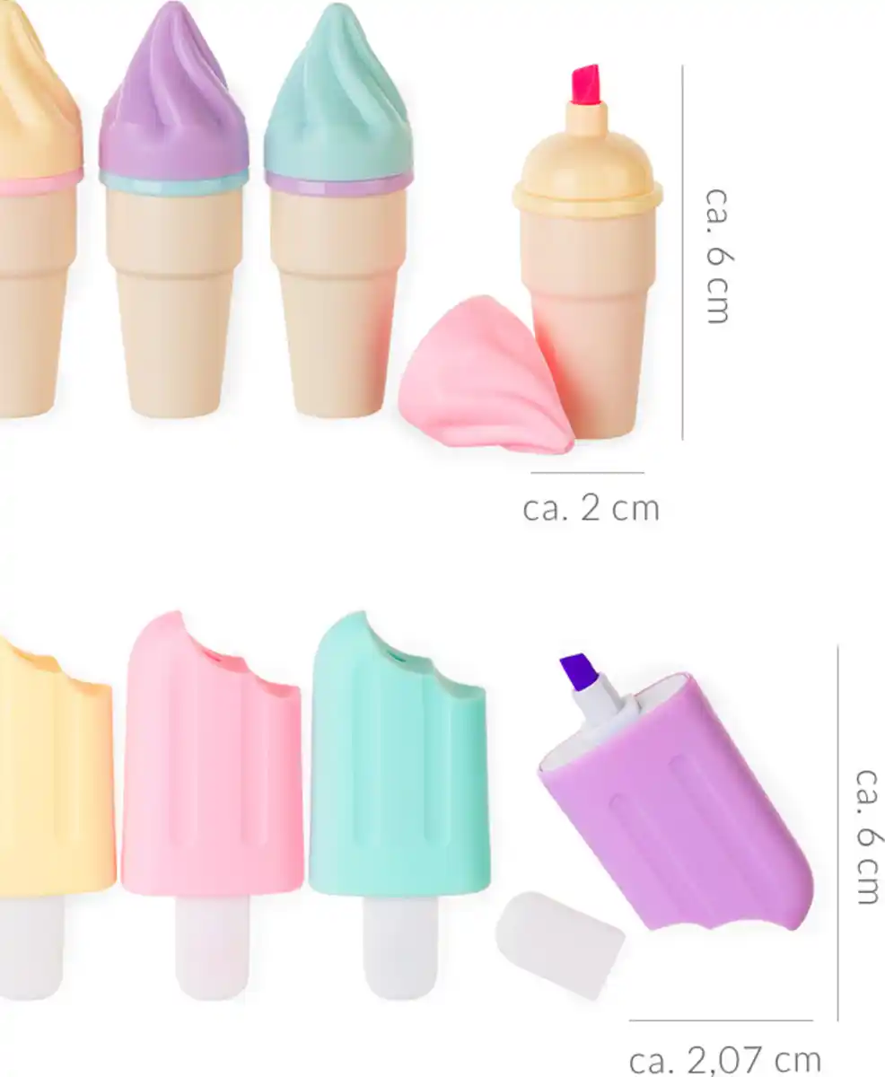 Bild 1 von Trendhaus Mini Pastell-Textmarker