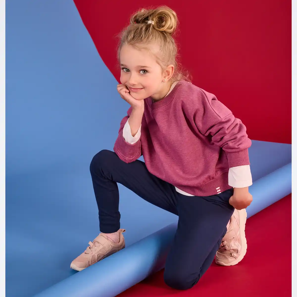 Bild 1 von Unisex-Kinder-Sweatshirt mit Baumwolle