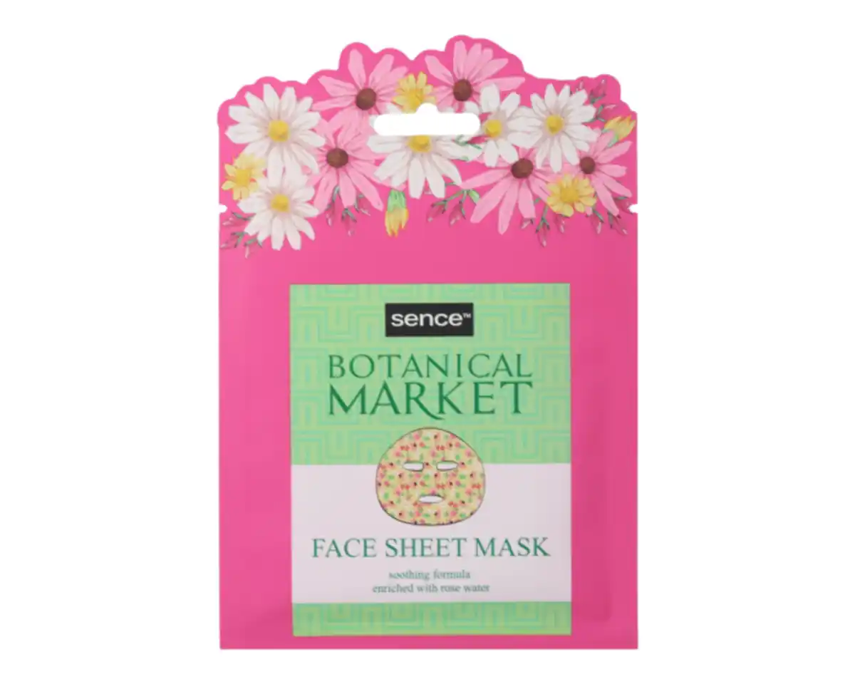 Bild 1 von Sence Tuchmaske Pink Botanical