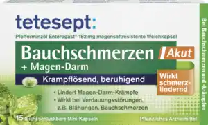tetesept Bauchschmerzen Akut Mini-Kapseln