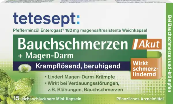 Bild 1 von tetesept Bauchschmerzen Akut Mini-Kapseln