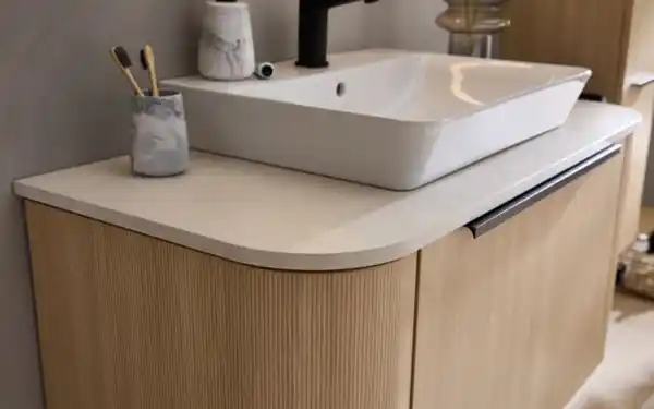 Bild 2 von Pelipal - Badkombination Montreal, Eiche-Nachbildung, inkl. LED Effekt-Beleuchtung