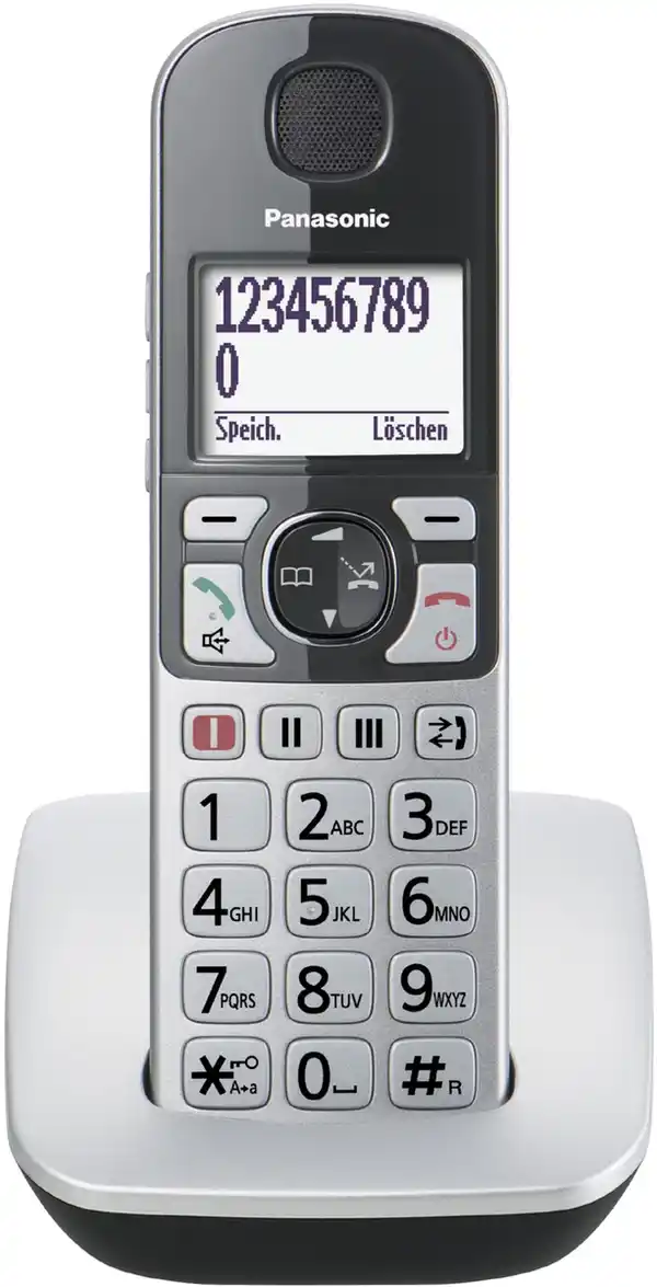 Bild 1 von KX-TGE510GS Schnurlostelefon silber