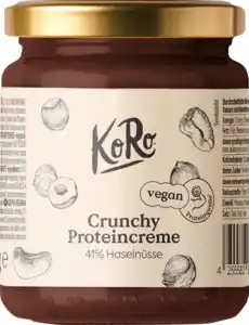 KoRo Vegane crunchy Proteincreme, 200 g