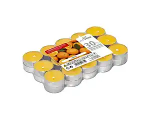 Teelichte Orange 30er