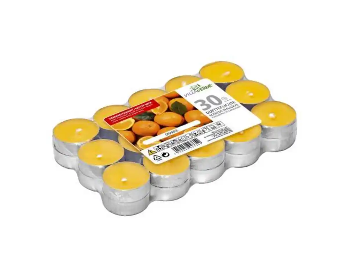 Bild 1 von Teelichte Orange 30er