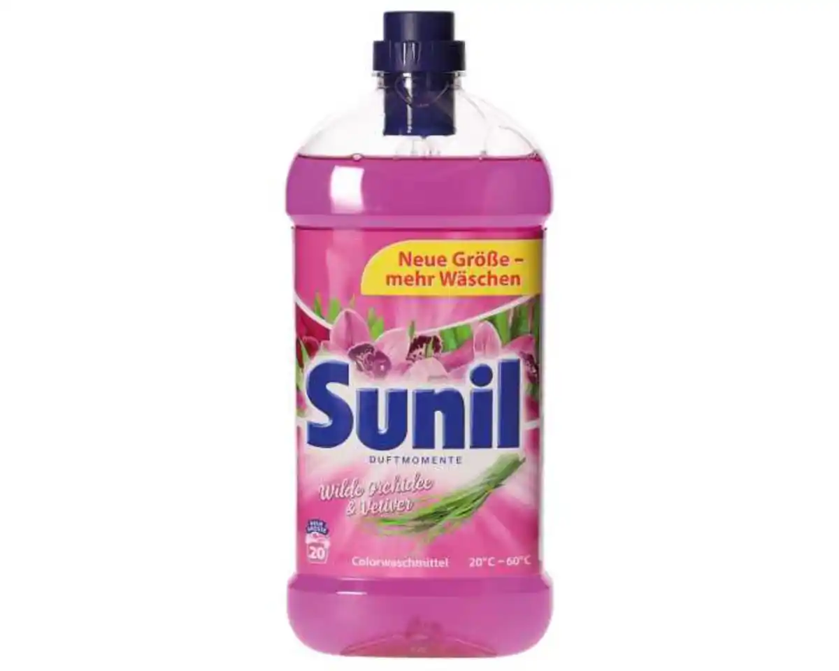 Bild 1 von Sunil Duftmomente Wilde Orchidee & Vetiver Colorwaschmittel flüssig 20 WL