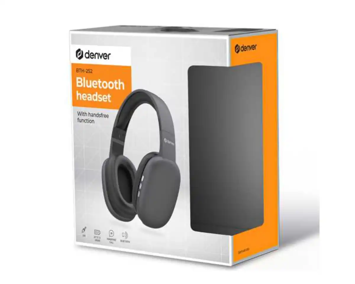 Bild 1 von Denver Kopfhörer Over Ear BT BTH-252
