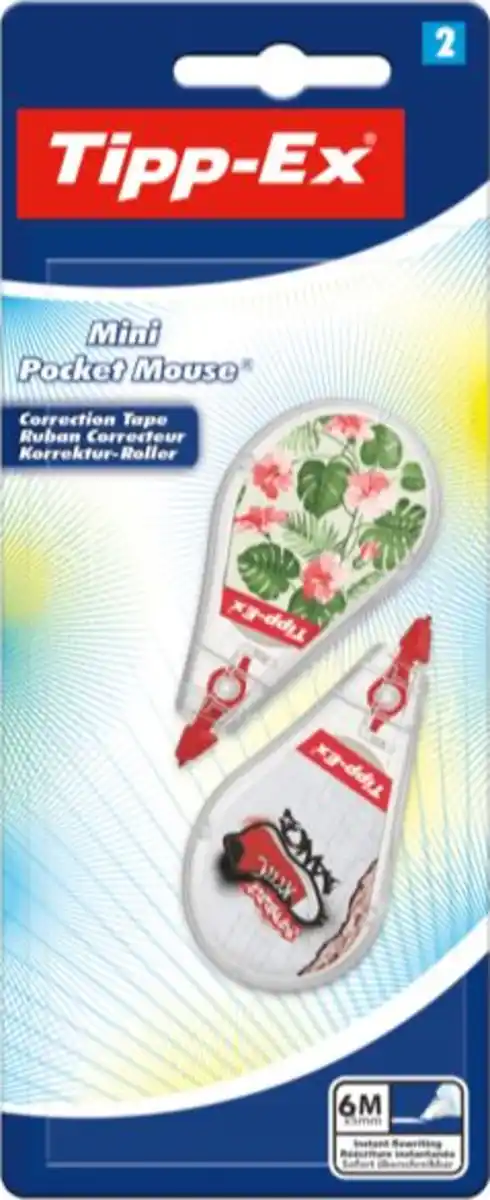 Bild 4 von BIC Tipp-Ex Korrekturroller Mini Pocket Mouse Dekor, 12 m