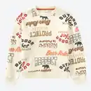 Bild 1 von Kinder-Jungen-Sweatshirt mit Schriftzügen-Aufdruck