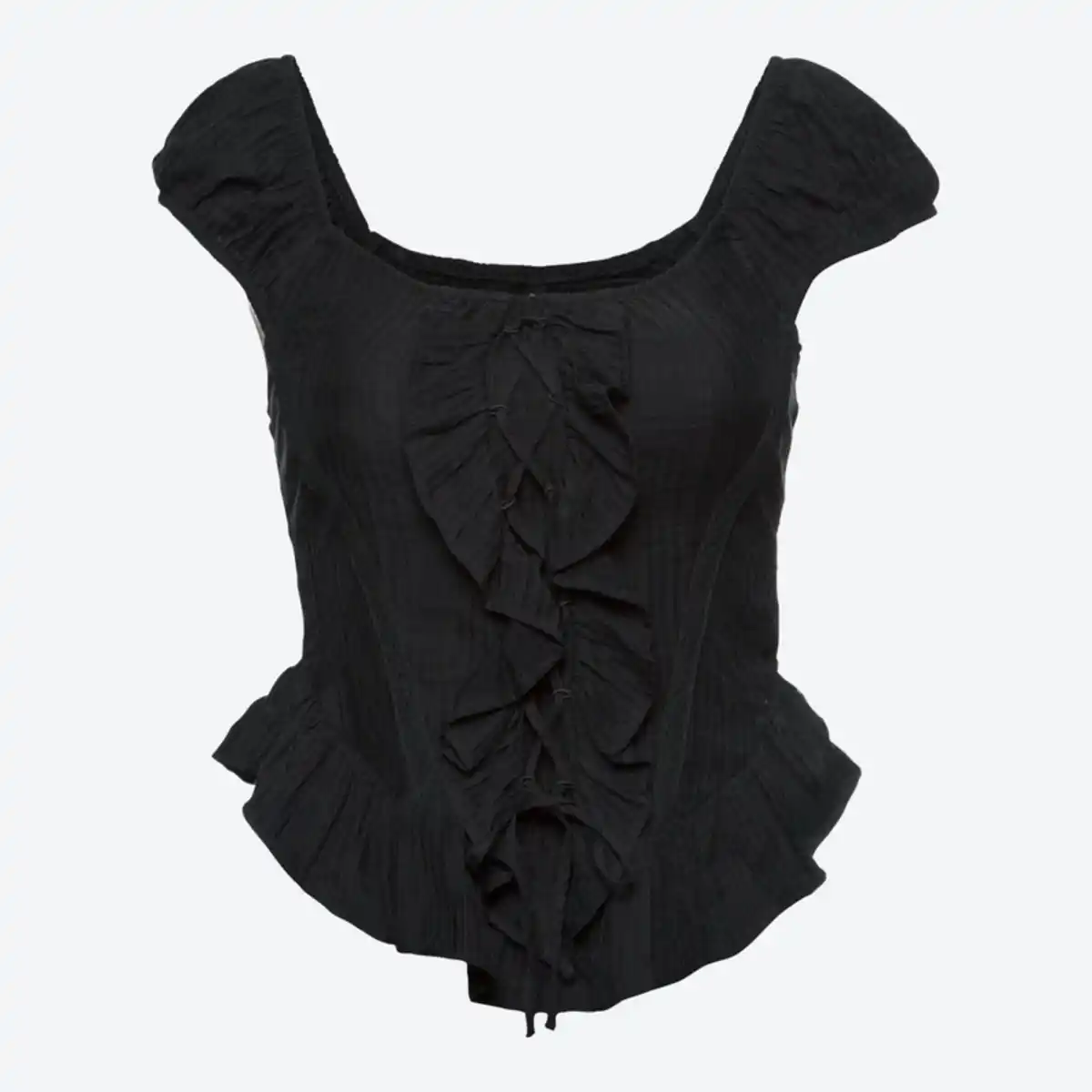 Bild 2 von Damen-Bluse mit Rüschen