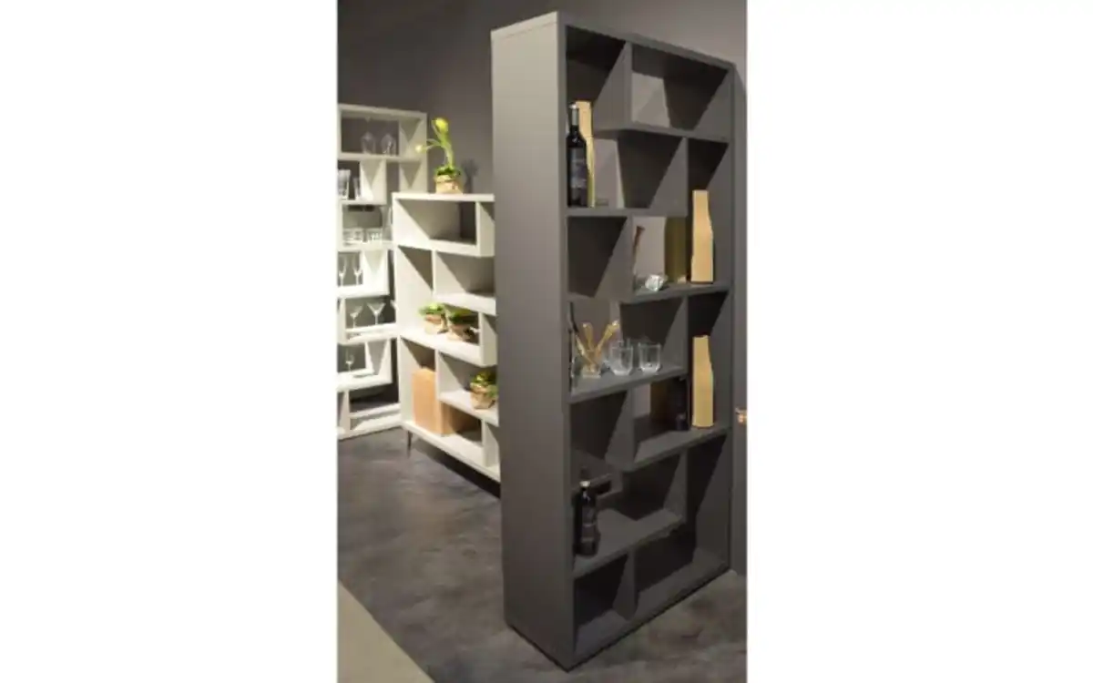 Bild 2 von Mäusbacher - Raumteiler Tetrix, anthrazit, 90 x 199 cm