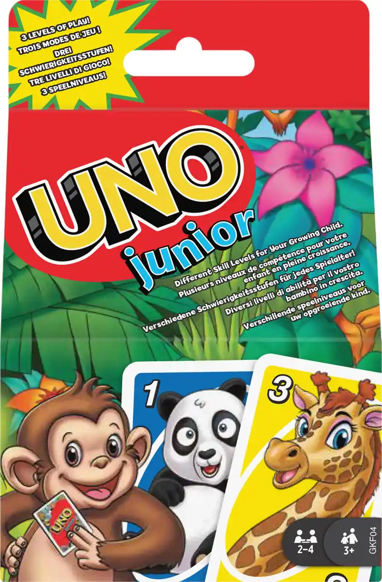 Bild 1 von Mattel UNO Junior Kartenspiel