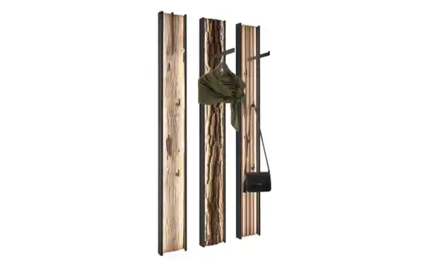 Bild 2 von Hartmann - Wandgarderobe Salvo, Kerneiche/anthrazit, 174 cm, inkl. Beleuchtung