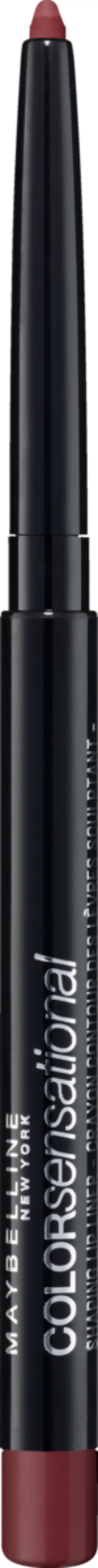 Bild 3 von Maybelline New York Color Sensational Lippenstift 360 Plum Reflection + Color Sensational Lipliner 56 Almond Rose