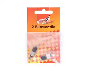 TrendXBiking Blitzventil für Fahrrad, 2 Stück