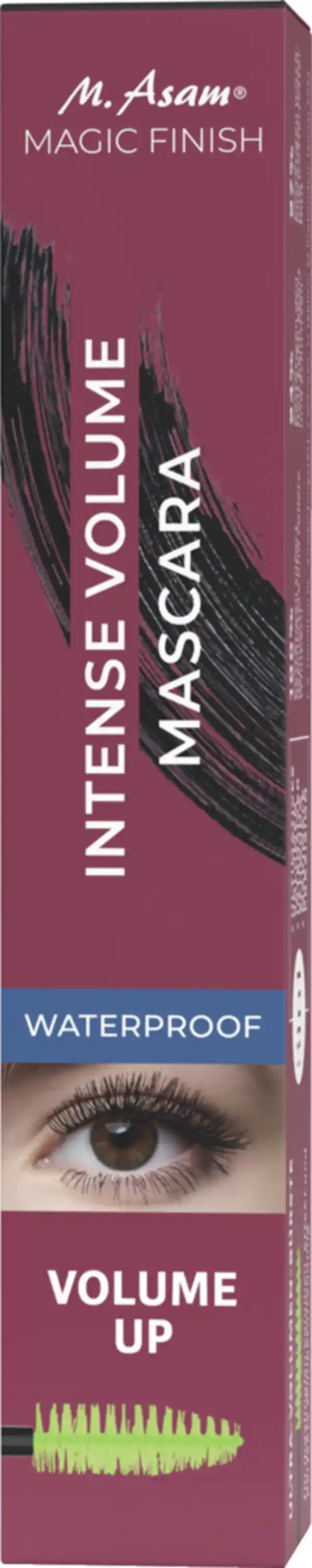 Bild 1 von M. Asam Magic Finish Intense Volume Mascara Waterproof Deep Black, 10 ml
