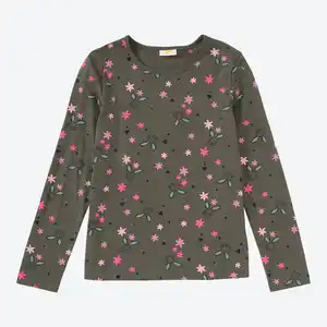 Kinder-Mädchen-Shirt mit Allover-Print