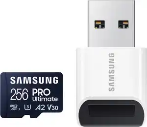 microSDXC PRO Ultimate (256GB) Speicherkarte mit Adapter