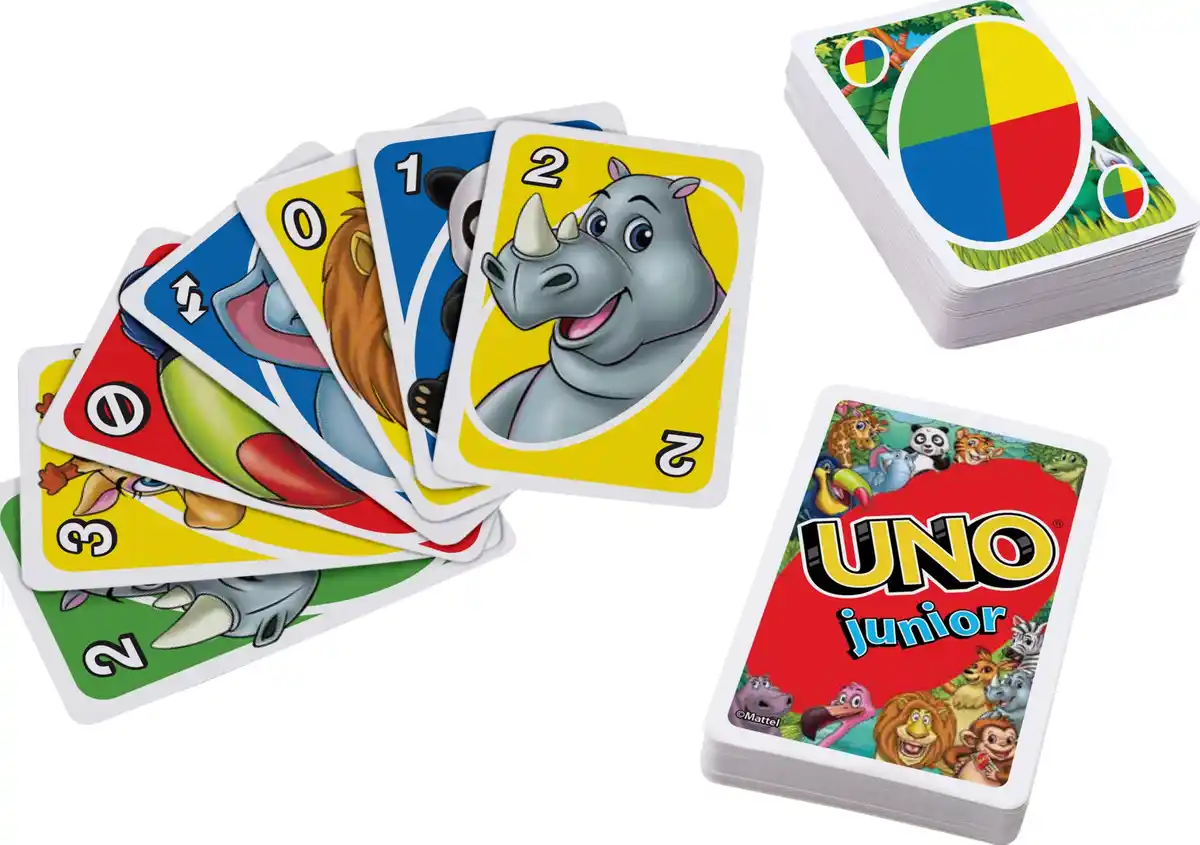 Bild 3 von Mattel UNO Junior Kartenspiel