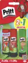 Bild 1 von Pritt Klebestift Multipack 2+1 Gratis Fun Color Grün, 64 g 2x 22 g + 1x 20 g