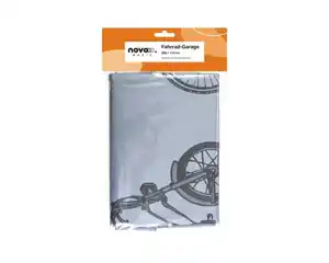 novooo Fahrradgarage silber