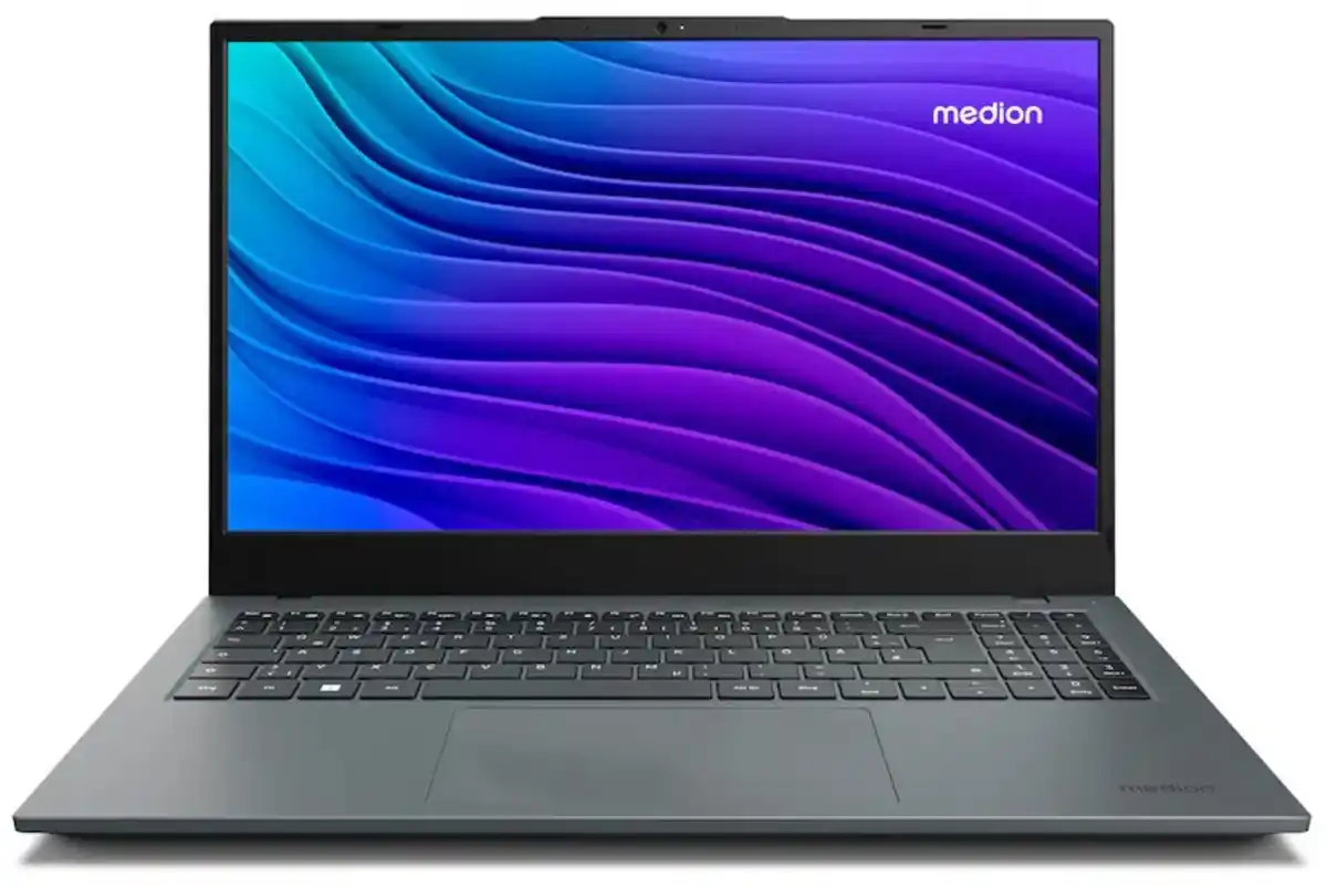 Bild 1 von E15433 (MD62727) 39,6 cm (15,6") Notebook silber