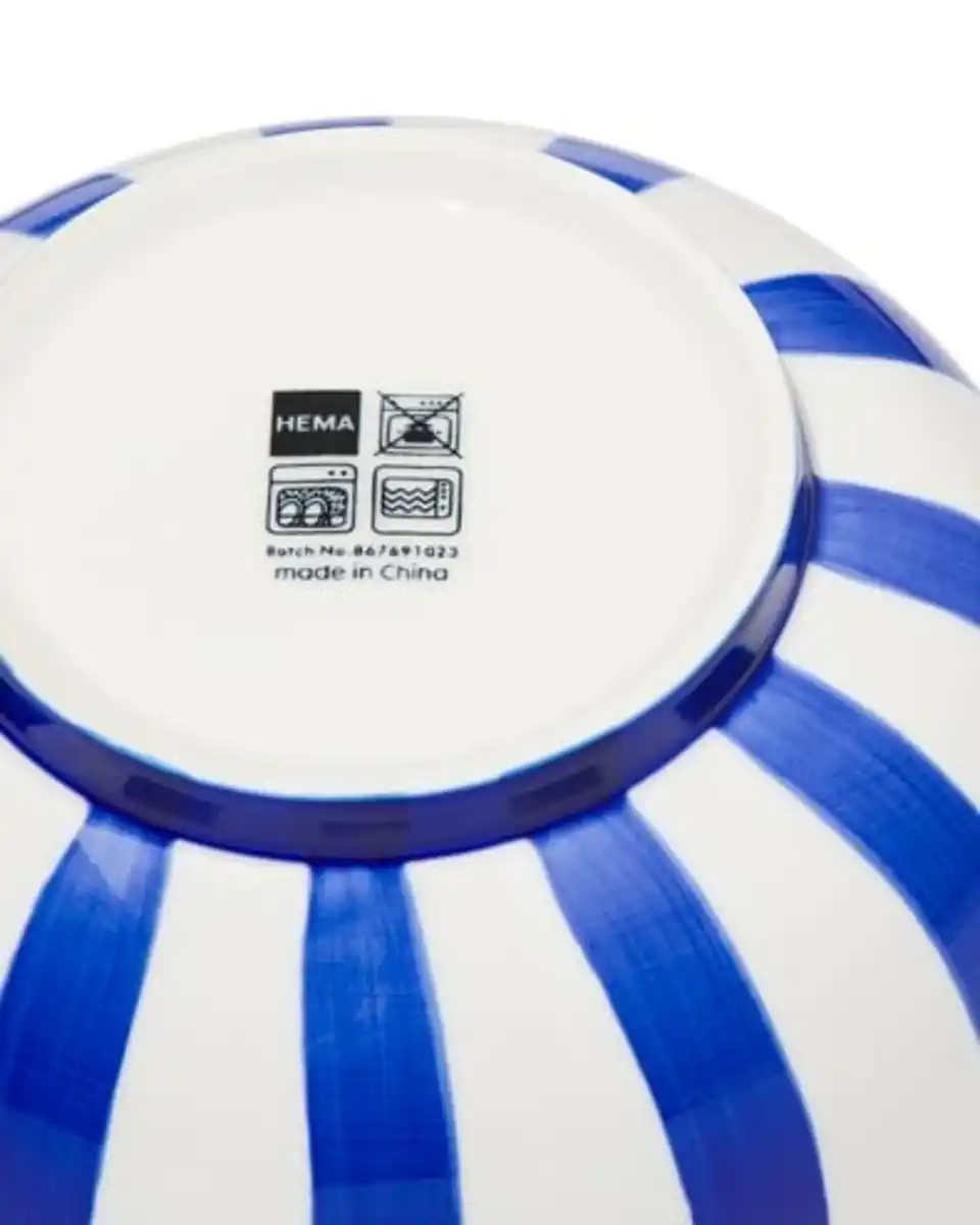 Bild 3 von Schälchen, Ø 15 cm, Kombigeschirr, New Bone China, weiß-blau