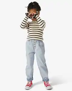 Wendbare Kinderjeans mittelblau