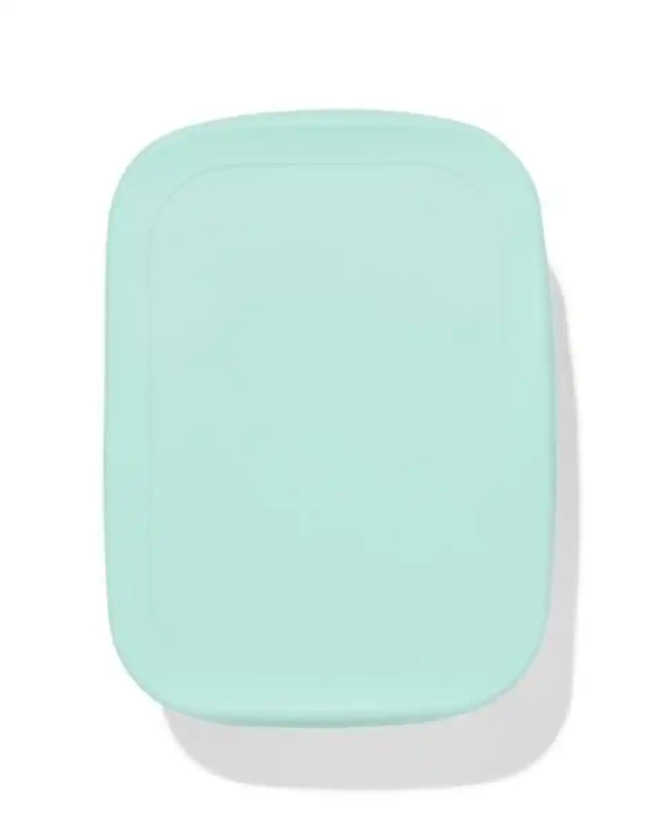 Bild 1 von Brotdose, 18,9 × 14,3 × 5,8 cm, Edelstahl, hellblau