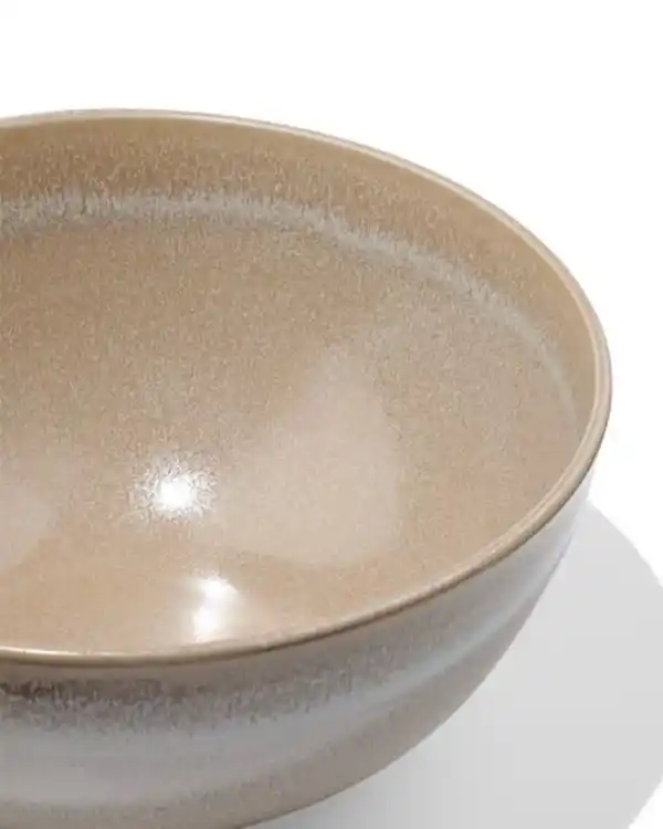 Bild 2 von Salatschüssel Ø 22 cm, Monaco, reaktive Glasur, hellbraun