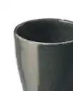 Bild 3 von Becher Porto, 8 cm, reaktive Glasur, schwarz