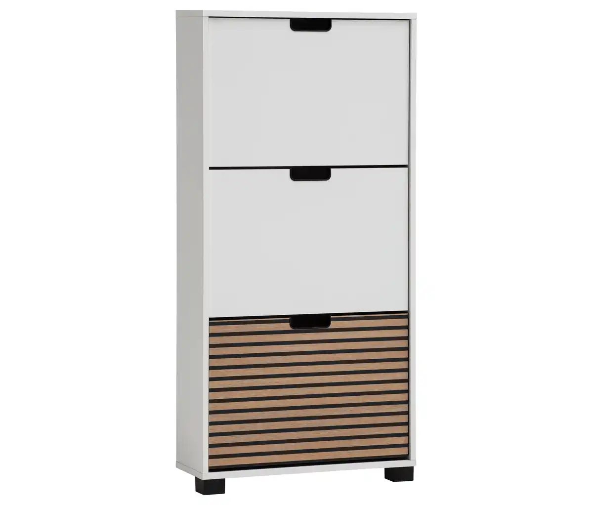 Bild 1 von 2er-Schuhschrank »Ryker«, matt weiß