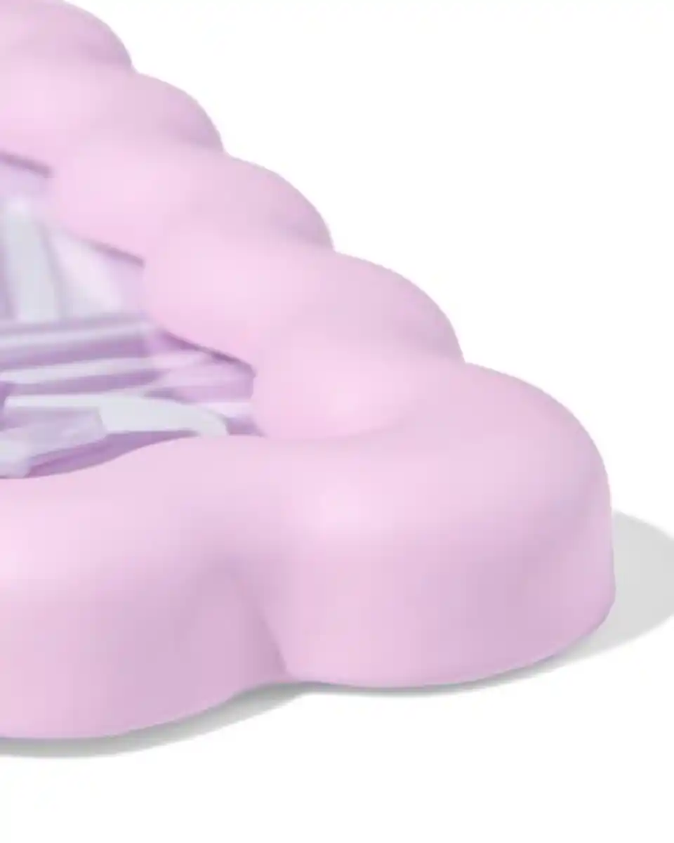 Bild 2 von Bilderrahmen 10 x 15 cm, Holz mit Wellen, Lila