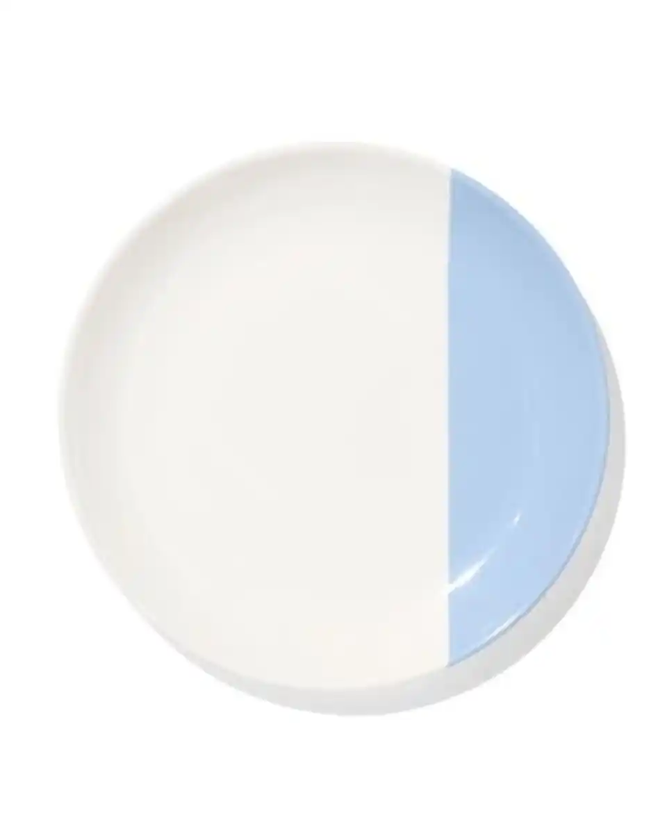Bild 2 von Gebäckteller Ø 17 cm, Tafelgenoten New Bone, weiß und hellblau