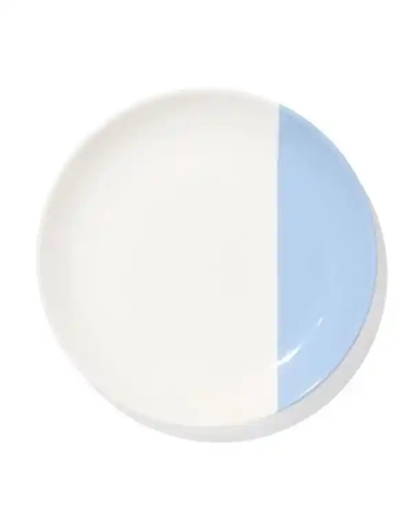 Bild 2 von Gebäckteller Ø 17 cm, Tafelgenoten New Bone, weiß und hellblau