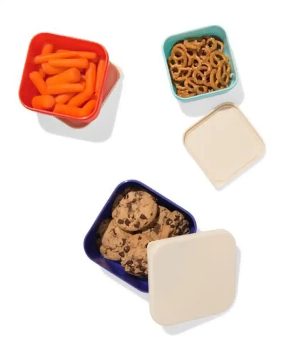 Bild 4 von Snackboxen in Blau, 3-teilig