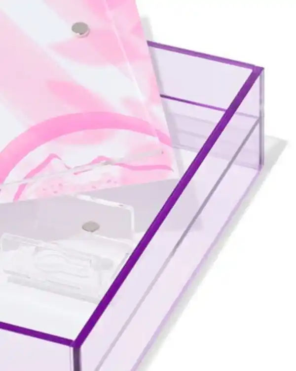 Bild 2 von Bilderrahmen 10 x 15 cm, Acryl, Violett