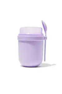 Joghurtbecher to go, violett 500 ml