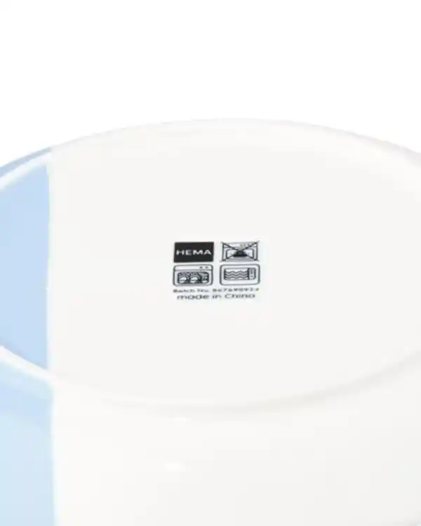 Bild 4 von Gebäckteller Ø 17 cm, Tafelgenoten New Bone, weiß und hellblau