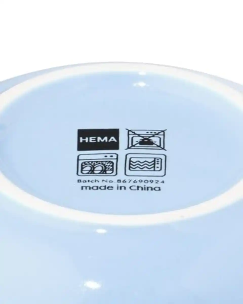 Bild 3 von Schälchen Ø8,5 cm Tafelgenoten New Bone Hellblau