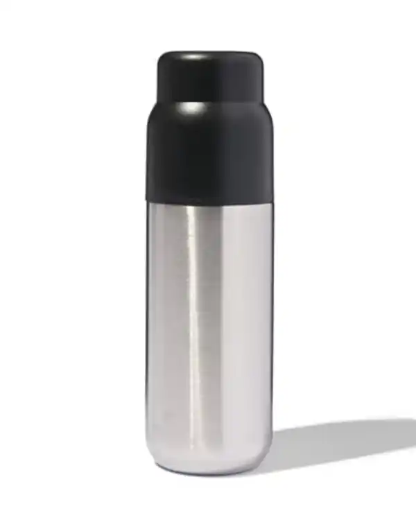 Bild 1 von Isolierkanne, 500 ml, Edelstahl, schwarz