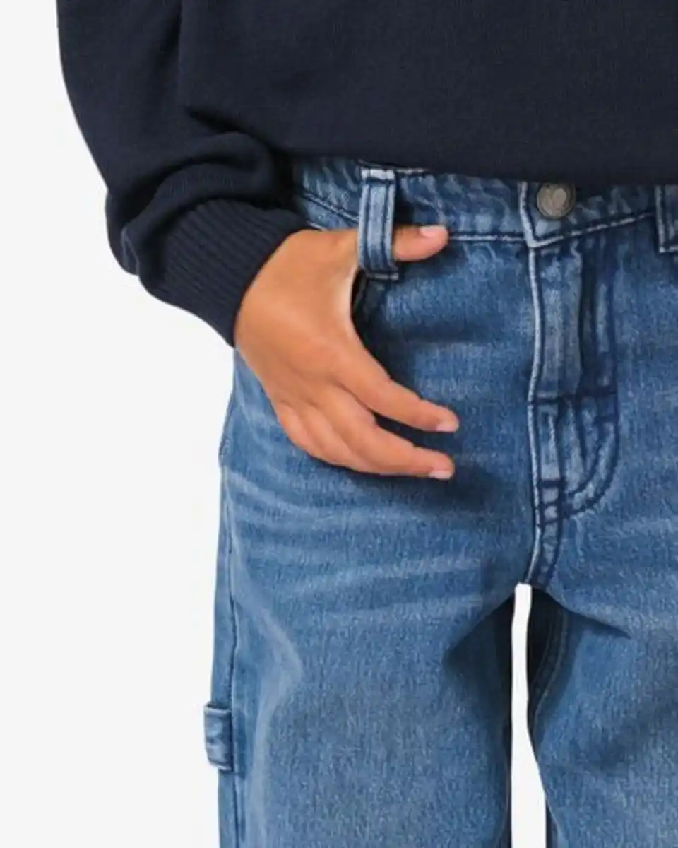 Bild 4 von Cargohose für Kinder mittelblau